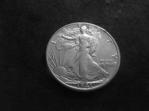 1941 D Walking Librty Half Dollar MS