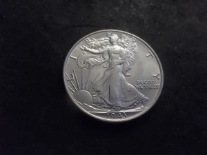1943 Walking Librty Half Dollar MS