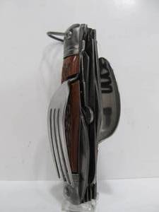 lot 56 image: Larger Size Vintage Pocket Knives wMany Tools & Utensils