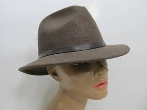 lot 60 image: Nice Vintage PENDLETON Wood Fedora Hat - Size L