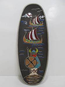 lot 72 image: Mid Century NorwayViking Ceramic Oval Tray 
