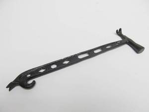 lot 133 image: Antique Cast Iron HammerCrowbar Combination Tool