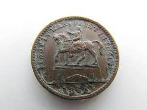 lot 141 image: Original 1863 US Washington Civil War Token - First in War, First in Peace