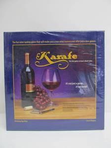 lot 168 image: Brand New Wine Tasting Board Game Karafe