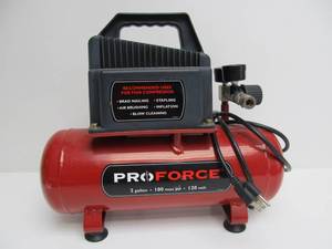 lot 178 image: Like-New PRO FORCE Air Compressor 