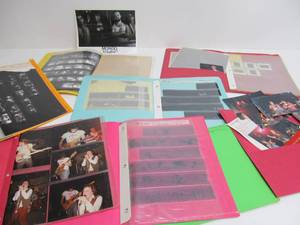 lot 187 image: Group of Vintage Original Rock & Roll Concert & Band Photos & Negatives