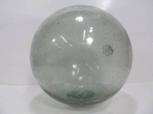 lot 201 image: Large Japanese Glass Ball Nautical Fishing Float 