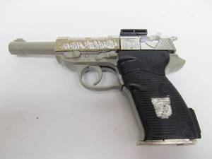 lot 242 image: Orign Vintage Early 80s TRANSFORMERS Megatron Walther P-38