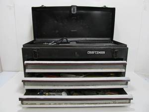 lot 257 image: CRAFTSMAN Toolbox wTools