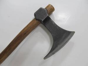 lot 349 image: Very Cool Vintage Hand Axe 
