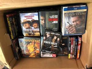 lot 354 image: HUGE Lot of Good DVDs - Approximately 600 Total