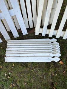 White Picket Fence Segments