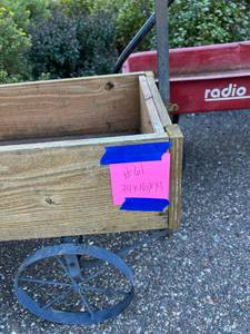 Vintage Childrens Wagon Pair