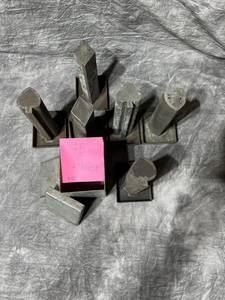 Vintage Primitive Soap Molds A Suits