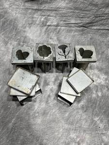 Vintage Primitive Soap Molds D