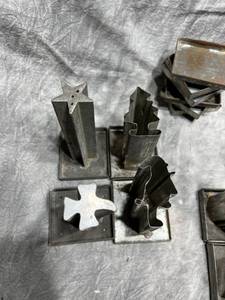 Vintage Primitive Soap Molds F Holidays