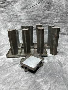Vintage Primitive Soap Molds G Hearts