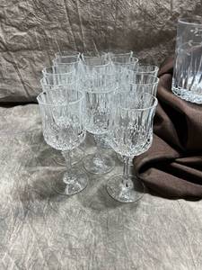 Vintage Pressed Glass Serving Pieces, b