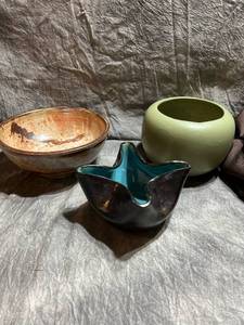 Vintage Brown Glaze Pottery Collection