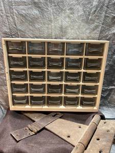 Large Antique Iron Hinge Plates