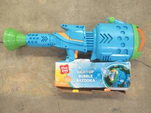 lot 500 image: Play Day Light Up Bubble Bazooka. Not tested, Sold as Pictured.