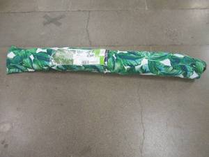 lot 529 image: Mainstays 9 Outdoor Tilt Market Patio CanopyUmbrella - Crank Does not Work - SOLD AS IS
