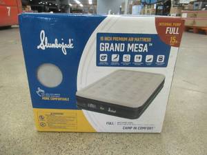 lot 613 image: Slumberjack Grand Mesa 15 Air Mattress Built-in Remove Pump Full 984295321F - SOLD AS IS.