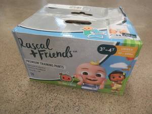 lot 631 image: Case of 58 Rascal And Friends 3T-4T Premium Training Pants - NEW SOLD AS IS