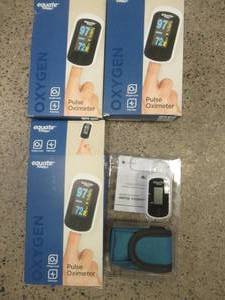 lot 634 image: (3) Equate Pulse Oximeters, Not Tested SOLD AS IS