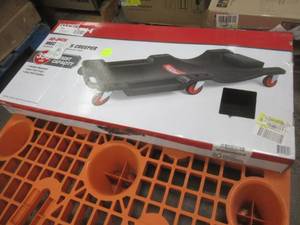 lot 660 image: 40 Mechanics Creeper - Open Box, Missing 1 Wheel and Screws - SOLD AS IS