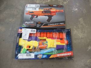 lot 717 image: (2) Nerf Guns - SOLD AS IS