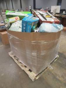 lot 719 image: WholesaleSalvage Bin, Full of Toys, Sporting Goods, Small Housewares, And More