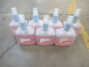 lot 739 image: (7) 42Oz Bottles of Ecolab Foaming Hand Sanitizer, NDC63146-123-10 - SOLD AS IS