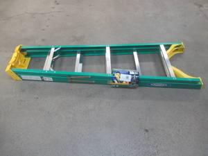 lot 743 image: Werner 6 Step Ladder, With Tool Tray on Top Step, 255lbs Max Capacity - NEW SOLD AS IS