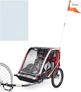 lot 685 image: Allen Sports Deluxe Steel Child Trailer. Like New In nice condition - SOLD AS IS