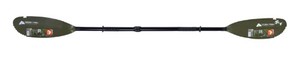 lot 650 image: Ozark Trail Adjustable Aluminum Fishing Kayak Paddle, 86.6 - 90.6, Green - NEW SOLD AS IS.