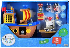 lot 616 image: Members Mark Preschool Pirate Ship Playset - Complete, SOLD AS IS