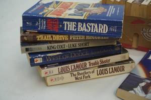 lot 14 image: paperback books