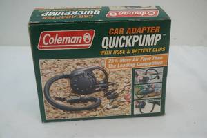 lot 16 image: Coleman quick pump