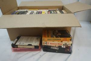 lot 66 image: vhs tapes