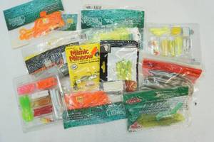 lot 115 image: Fishing Soft Plastics