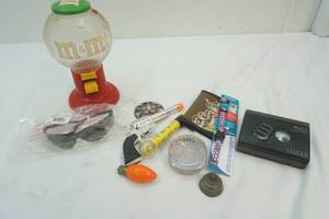 lot 243 image: Cassette Player, Toy Gun, Candy Dispenser