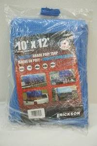 lot 248 image: 10x12 Blue Poly Tarp new