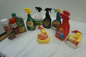 lot 279 image: Assorted YardGarage Chemicals