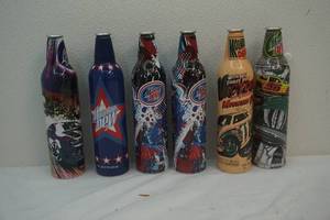 lot 283 image: Nascar Mtn Dew Collectors bottles
