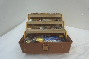 lot 284 image: Plano Tackle box full of tackle