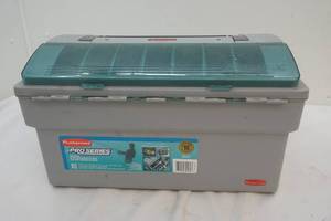lot 324 image: Rubbermaid Pro Series Tackle BoxToolbox