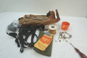 lot 365 image: Leatherworking tool, Leather, Dog Straps