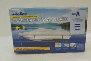 lot 370 image: Trailer able Boat Cover