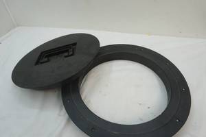 lot 378 image: Ice Fishing Hole Manhole style Cover